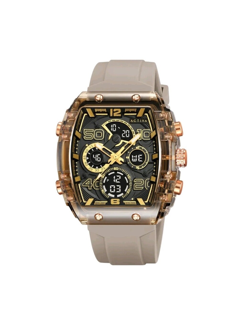 Activa X Invicta Digital Essentials Men's 45mm Watch